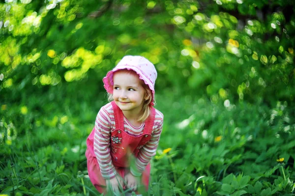 Playful little girl — Stock Photo, Image