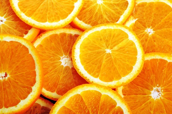 Sfondo fatto di arance succose — Foto Stock