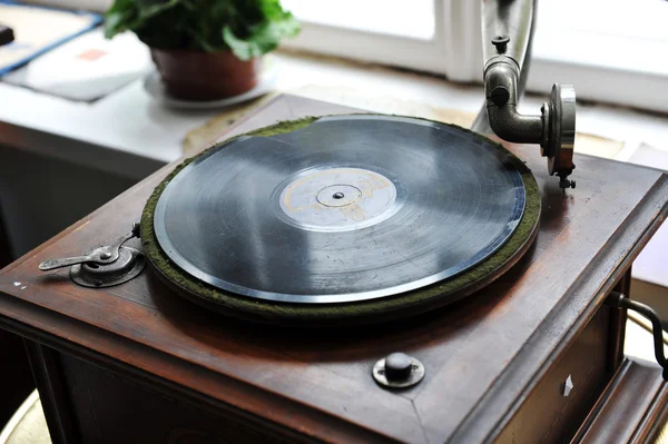 Gramofone vintage — Fotografia de Stock