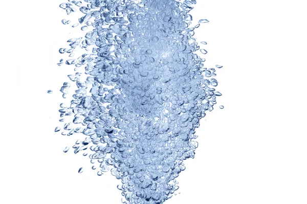 Bubblor och vatten — Stockfoto