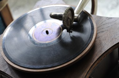 antika gramofon