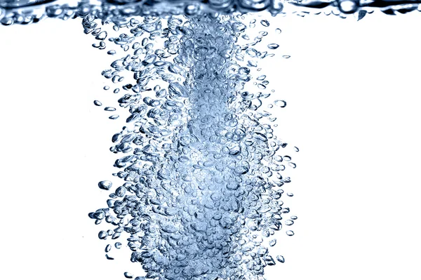 Blasen und Wasser — Stockfoto