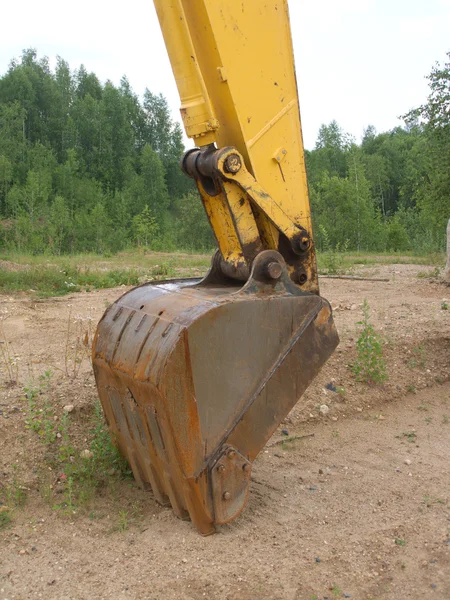 Cutie mare de excavator de mașini de construcții — Fotografie, imagine de stoc