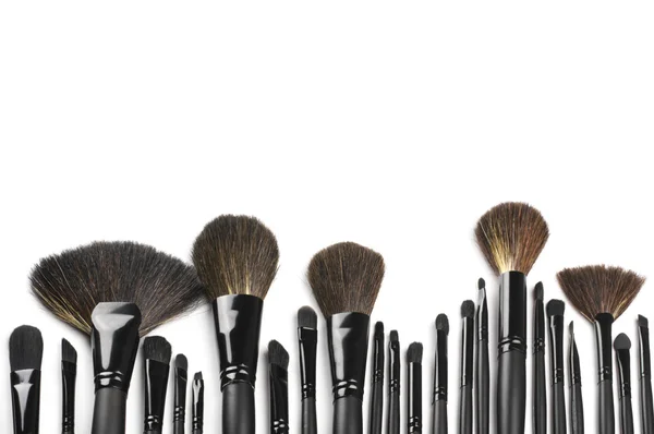 Set of make-up brushes — Stock Image Set of make-up brushes Stock Photo