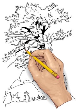 Hand drawing clipart