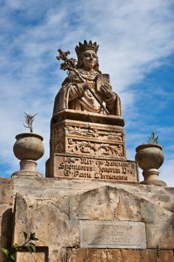 St agatha, rabat, malta yeraltı mezarlarına girişi