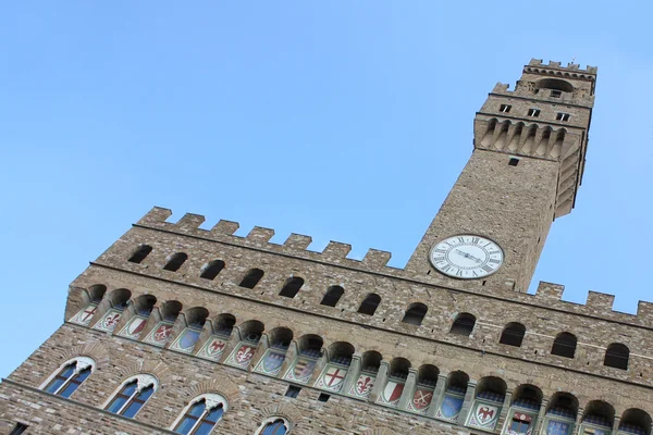 Wieża arnolfo di palazzo Vecchio, Florencja — Zdjęcie stockowe