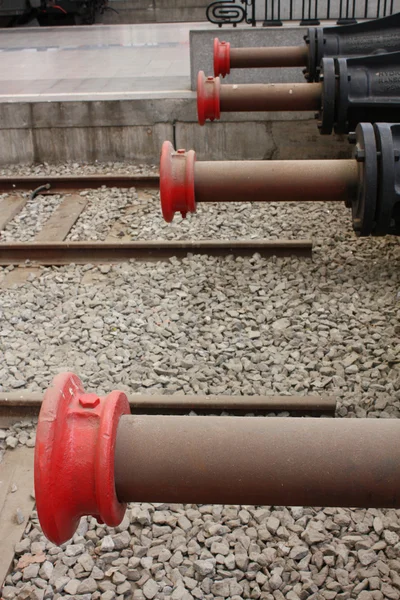 Hamulce hydrauliczne dla pociągów — Zdjęcie stockowe