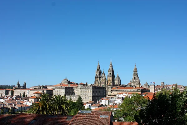 Paisaje urbano de Santiago De Compostela . — Foto de Stock