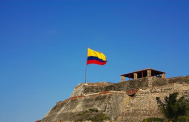 San felipe de barajas castle. Cartagena de Indias, Kolombiya