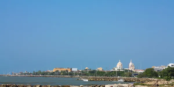 Cartagena de indias. Panoraama — kuvapankkivalokuva