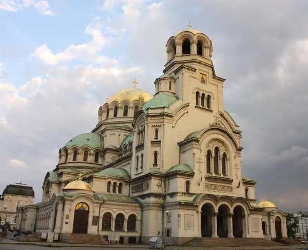 Die Kathedrale des hl. Alexander Nevsky, Sofia, Bulgarien — Stockfoto