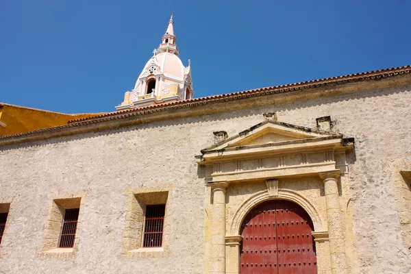 stock image Cathedral of Cartagena de Indias, Caribbean, Colombia