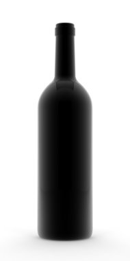 Open Wine Bottle clipart