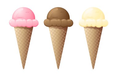 Ice Cones clipart