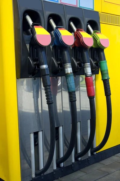 :üzemanyag-feltöltő mérőrendszereit Station — Stock Fotó