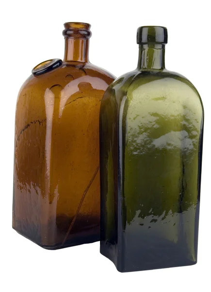 Antikvariát skleněná láhev — Stock fotografie