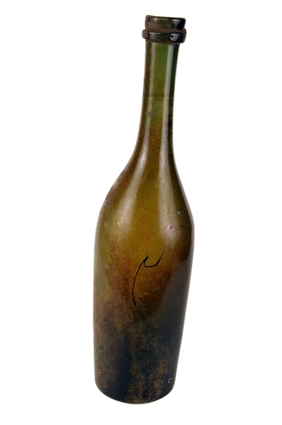 Botella de vidrio anticuario — Foto de Stock