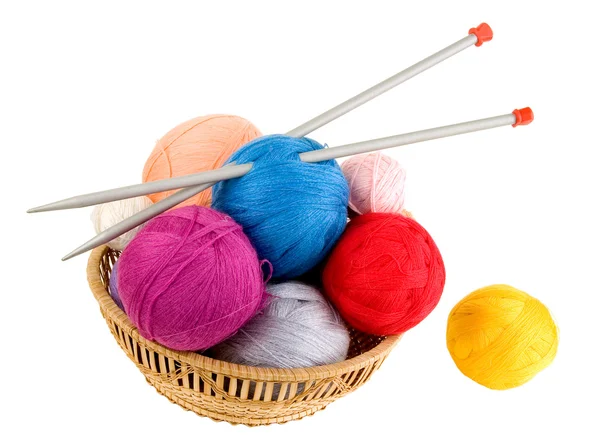 Пряжа для вязания — стоковое фото