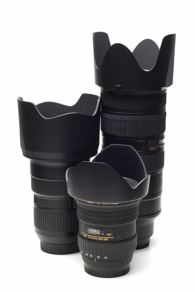 Three lenses. — Stock Photo, Image