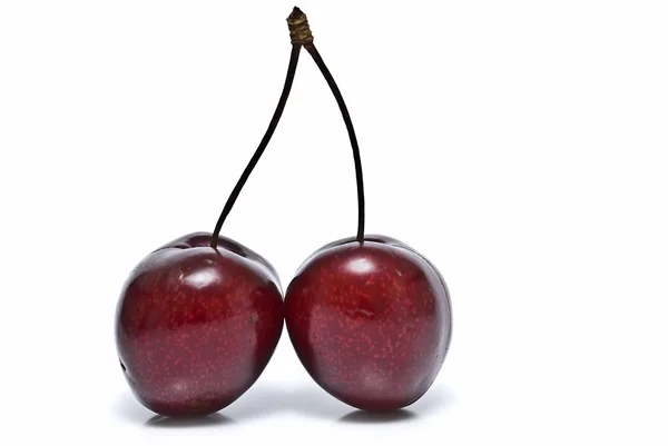 Two cherries. — Stock Photo, Image