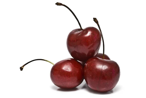 Cherries for breakfast. — Stock Photo, Image