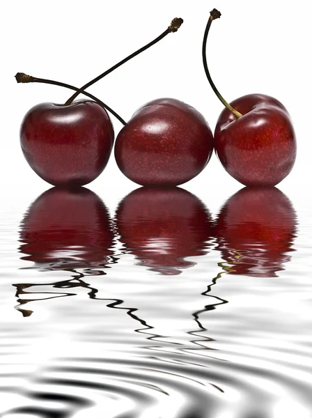 Juicy cherries. — Stock Photo, Image