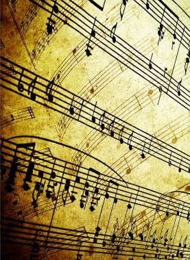 Sheet music clipart