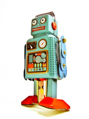 Robots toys clipart