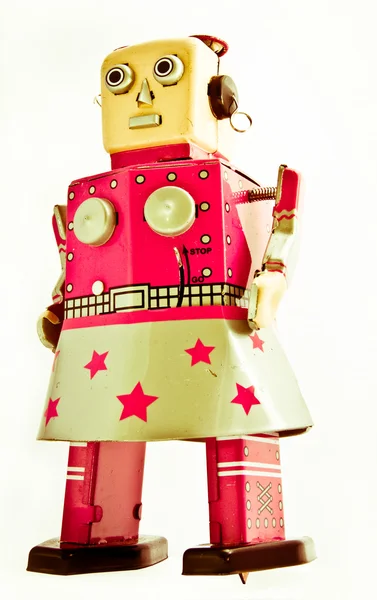 Robot hračka — Stock fotografie