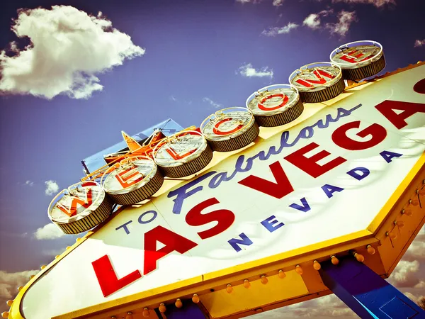 Vegas retro — Stockfoto
