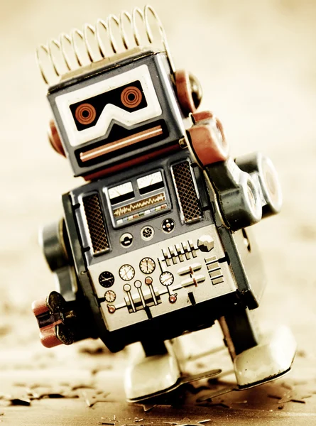 Robot speelgoed — Stockfoto