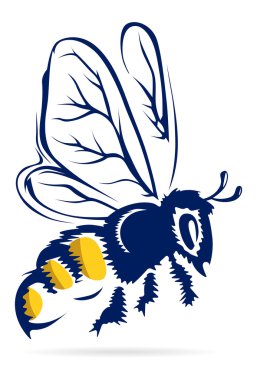 Honey bee clipart