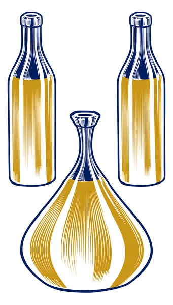 Zestaw butelka dzban — Wektor stockowy