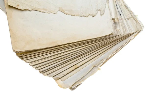 Fragmento do livro antigo — Fotografia de Stock