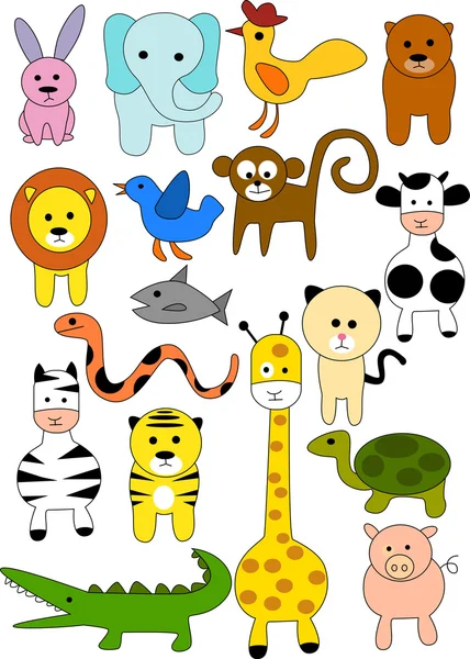 Doodle animal — Image vectorielle
