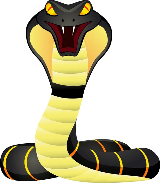 Rey Cobra — Vector de stock