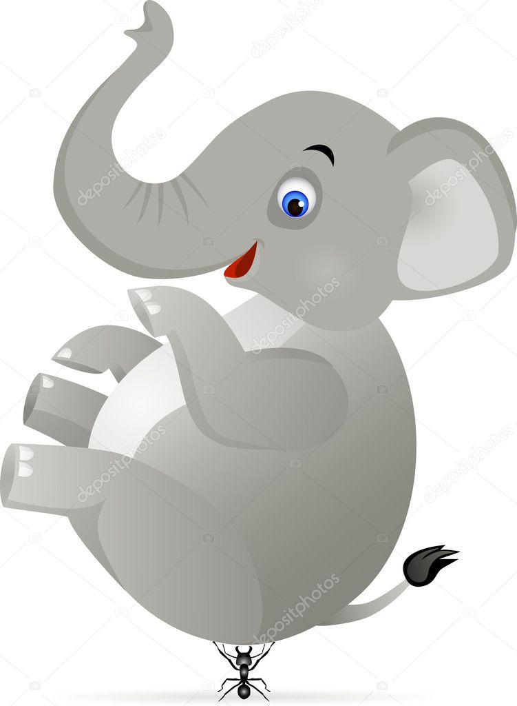 Elephant and ant