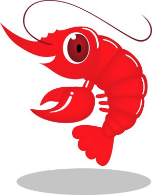 Prawn cartoon clipart