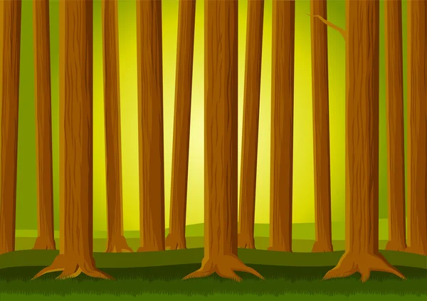 Тлі лісу — стоковий вектор