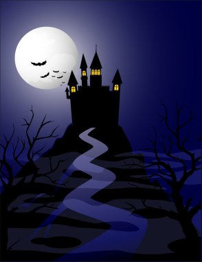 Halloween background clipart