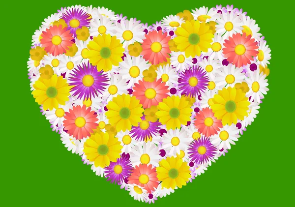 Λουλούδι αγάπη — Διανυσματικό Αρχείο