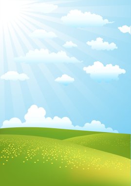 Nature background clipart