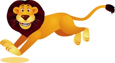 Lion cartoon clipart