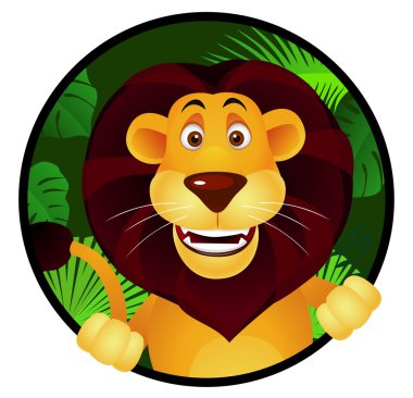 Lion cartoon clipart