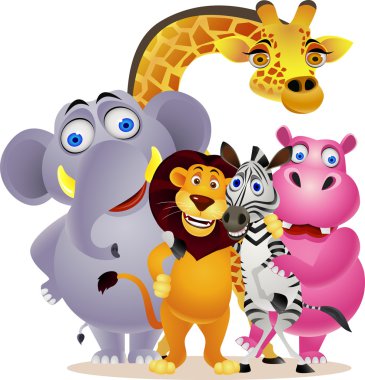 Animal cartoon clipart