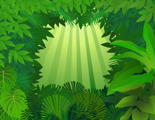 Hintergrund Wald — Stockvektor
