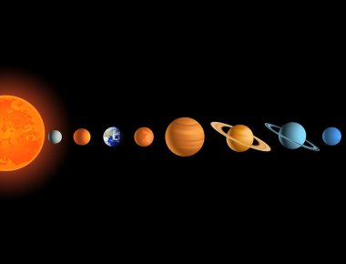 Solar system clipart