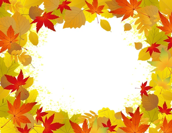 秋の背景 — ストックベクタ