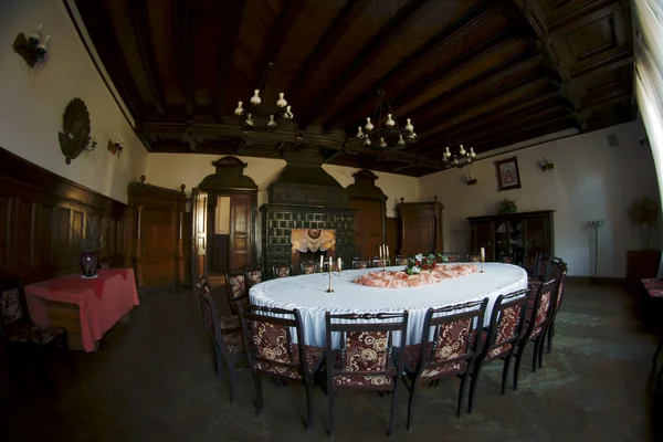 Sala da pranzo nel castello — Foto Stock